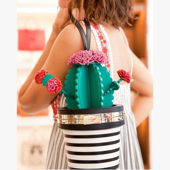 kate spade Handbags - Kate Spade Cactus 🌵 Rare Novelty Bags 🌺 Flowers